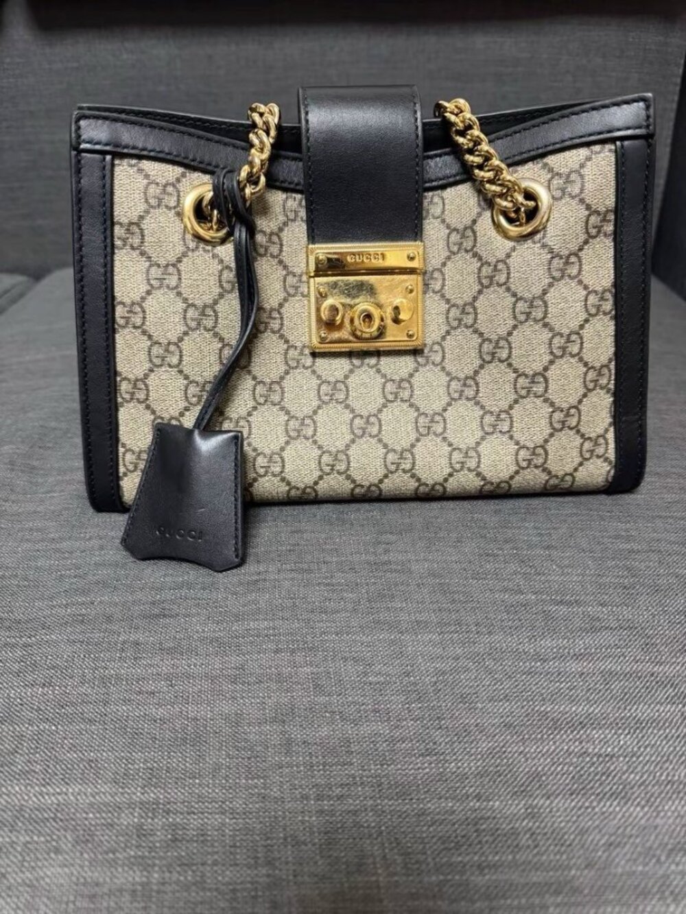 💎✨Gucci Beige GG Supreme Canvas Shoulder Bag